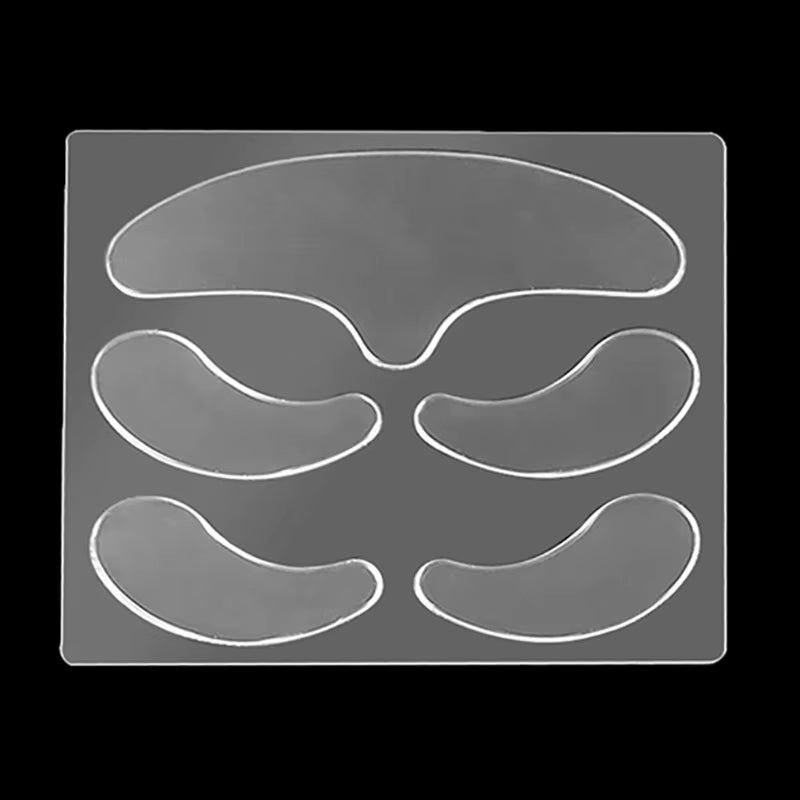 Reusable Silicone Anti-Wrinkle Face Forehead Cheek Chin Sticker anti Aging Facial Skin Lifting Patches Wrinkle Remover Strips