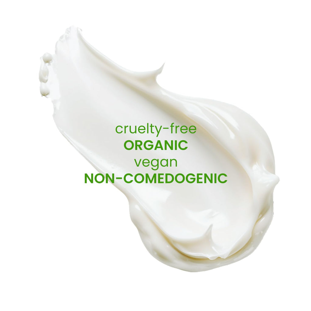 Barrier Repair Organic Face Cream Moisturizer with Ceramides Squalane Centella & Niacinamide, Fragrance Free, Non-Comedogenic, Gentle Soothing Hydration for Dry, Sensitive, Normal Skin, Travel Size