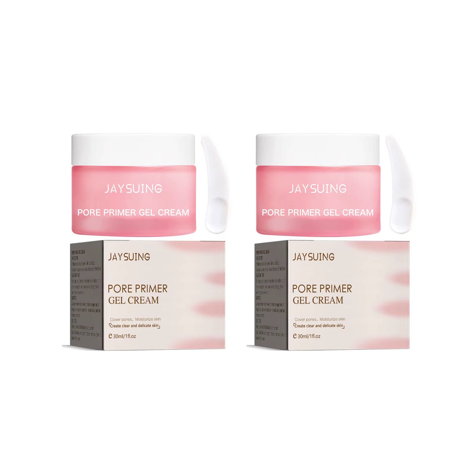 Facial Invisible Pore Primer Cream Long Lasting Base Makeup Natural Matte Oil Control Refreshing Moisturizing Face Isolation Gel