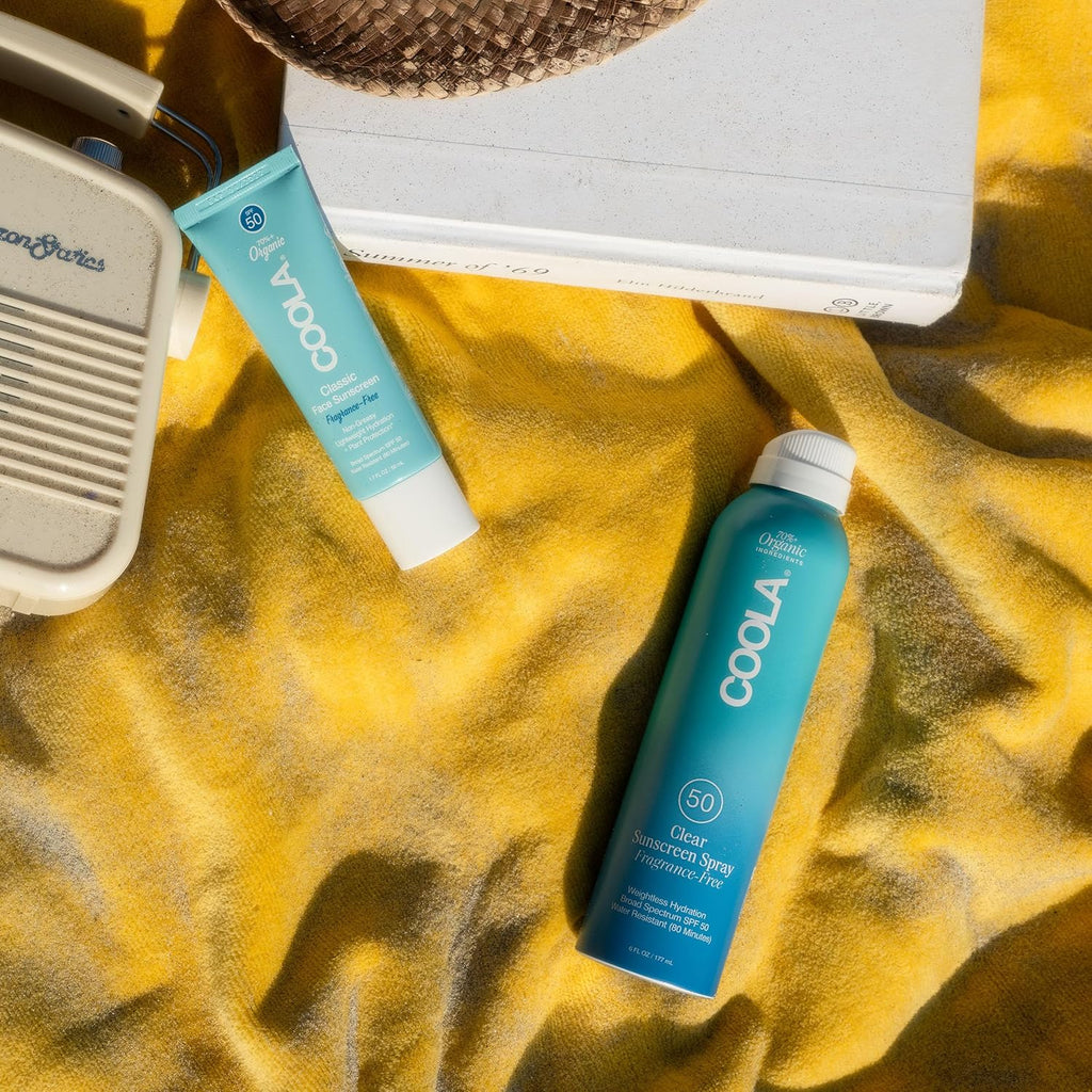 Organic Face Sunscreen SPF 50 Sunblock Lotion, Dermatologist Tested Skin Care for Daily Protection, Vegan and Gluten Free, Fragrance Free, 1.7 Fl Oz.